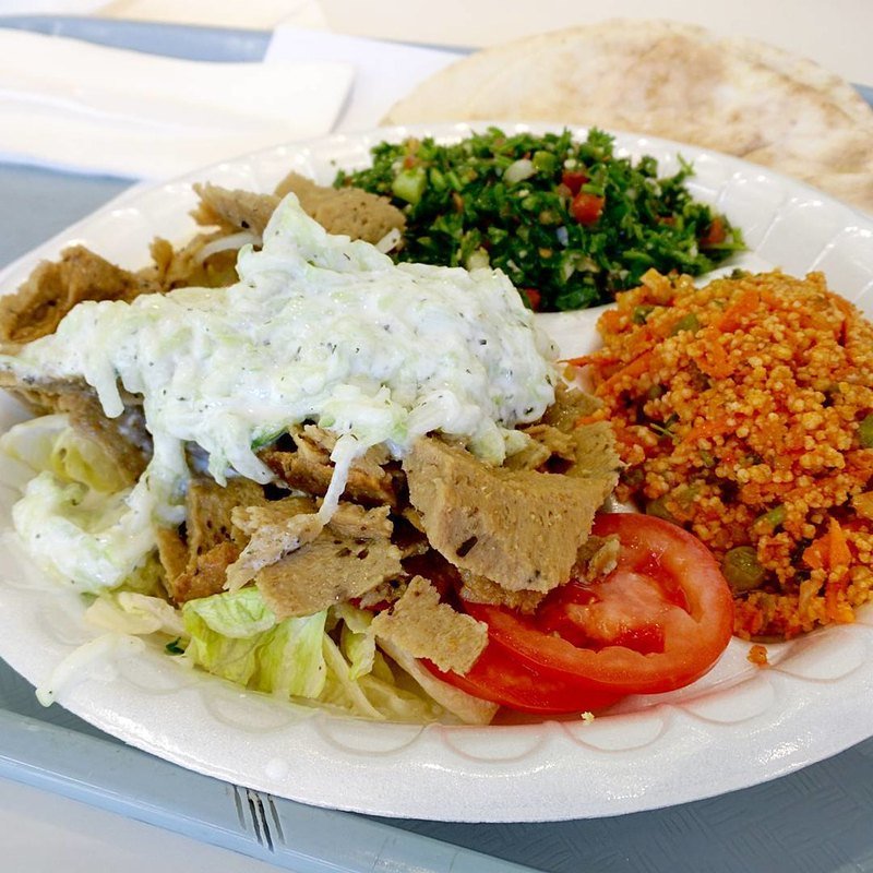 Gyro Meat Rice Platter